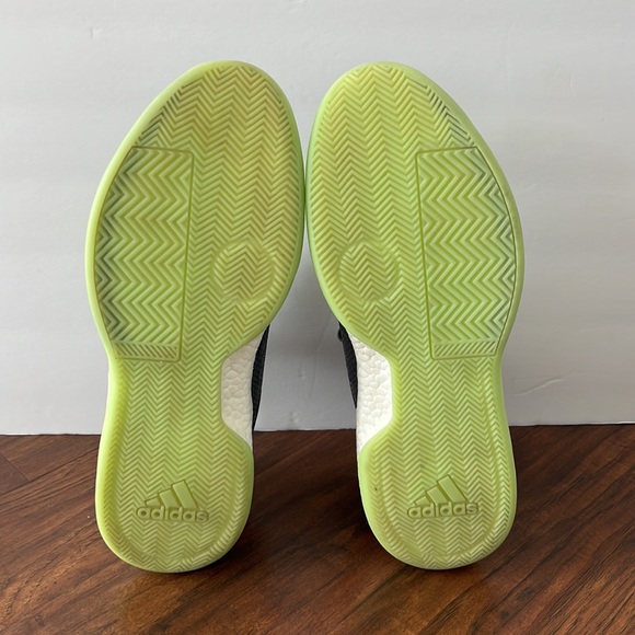 Adidas Men’s 14 Gray & Green Athletic Sneakers NWOT - Picture 6 of 7